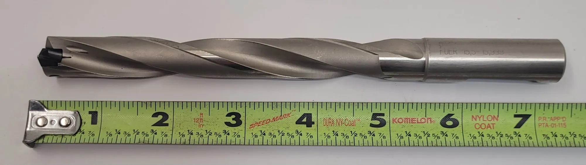 Guhring #04109-15,500, insert drill, 15.50 - 15.99 mm diameter range, 16.00 mm shank diameter