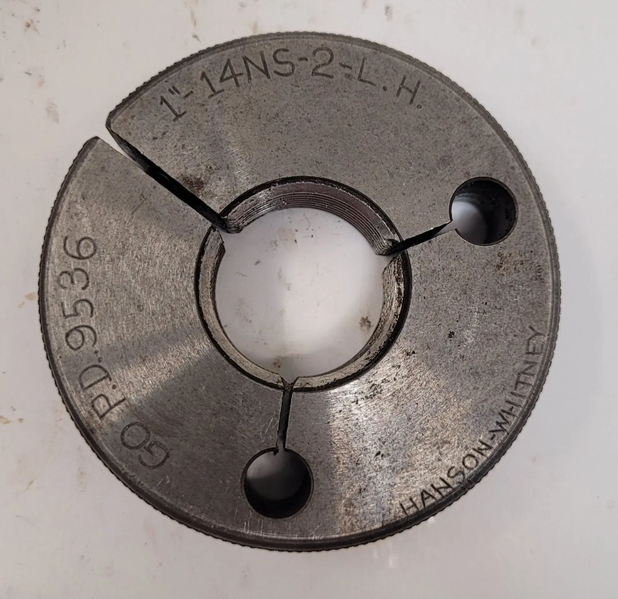 Hanson & Whitney, thread ring gauges, LOT of 5, various sizes
