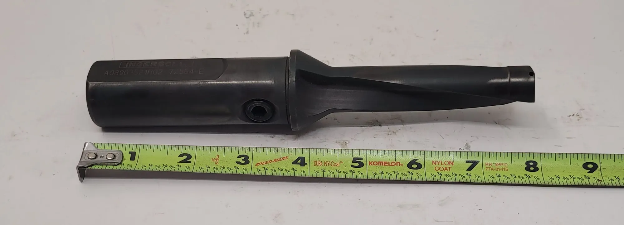 Ingersoll #A08903521R02, indexable insert drill, 2 flutes, 1" max cut diameter, 1.25" shank