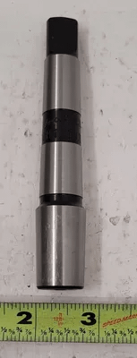 Jacobs #7315N, drill chuck arbor, AO303, 3MT/3JT, steel, 5-1/4" OAL