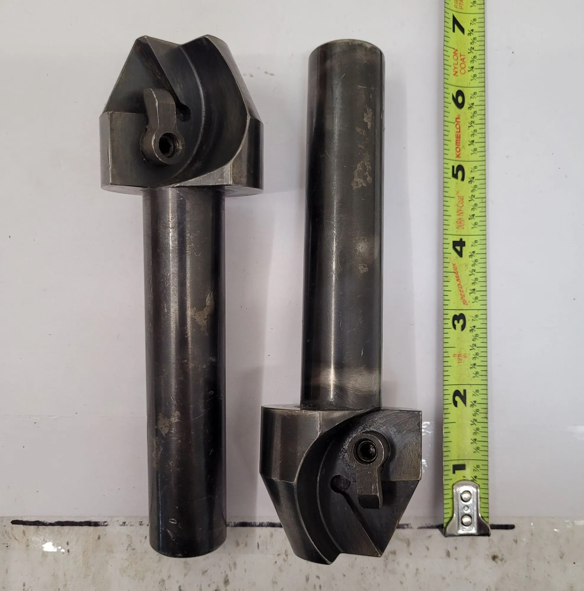 K Tool #A-5807-1, indexable carbide countersink, 1" shank, 6.25" OAL
