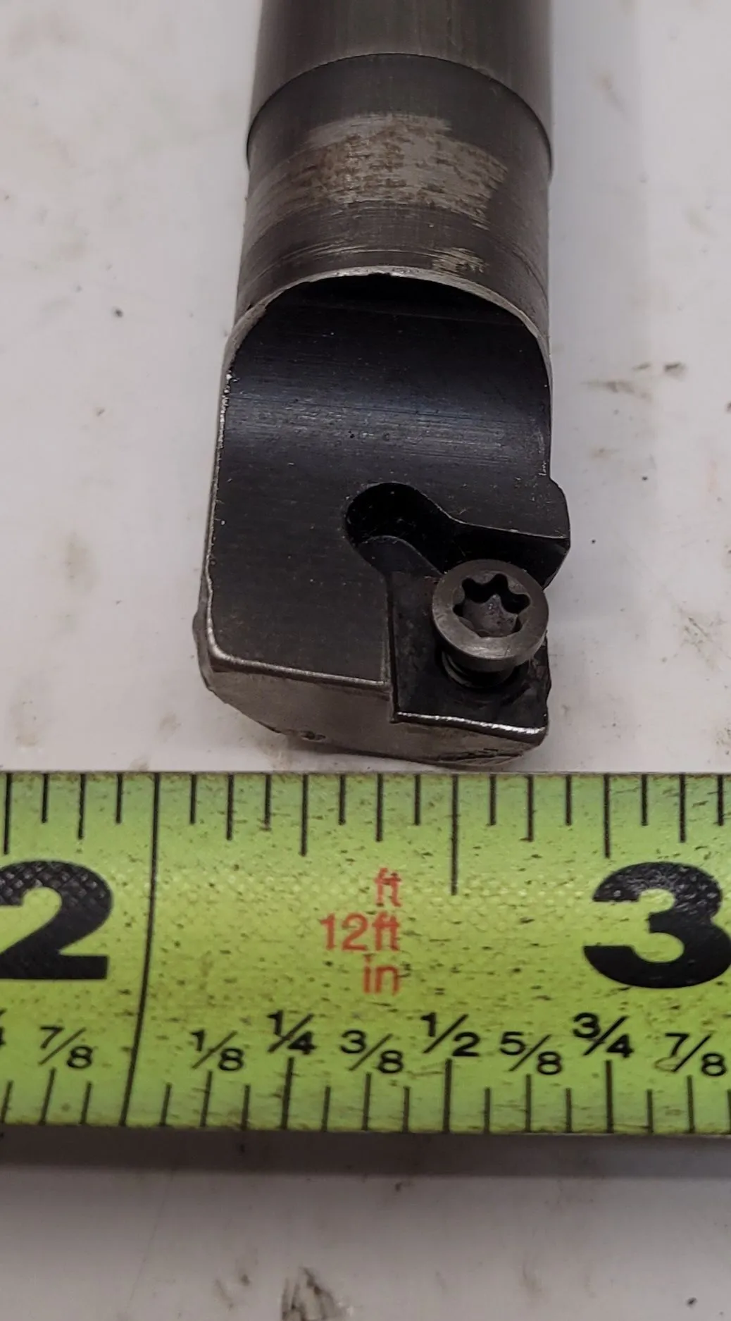 Kennametal #B10-SLPR3, boring bar, right hand, 5/8" shank, 0.7701" min. bore diameter