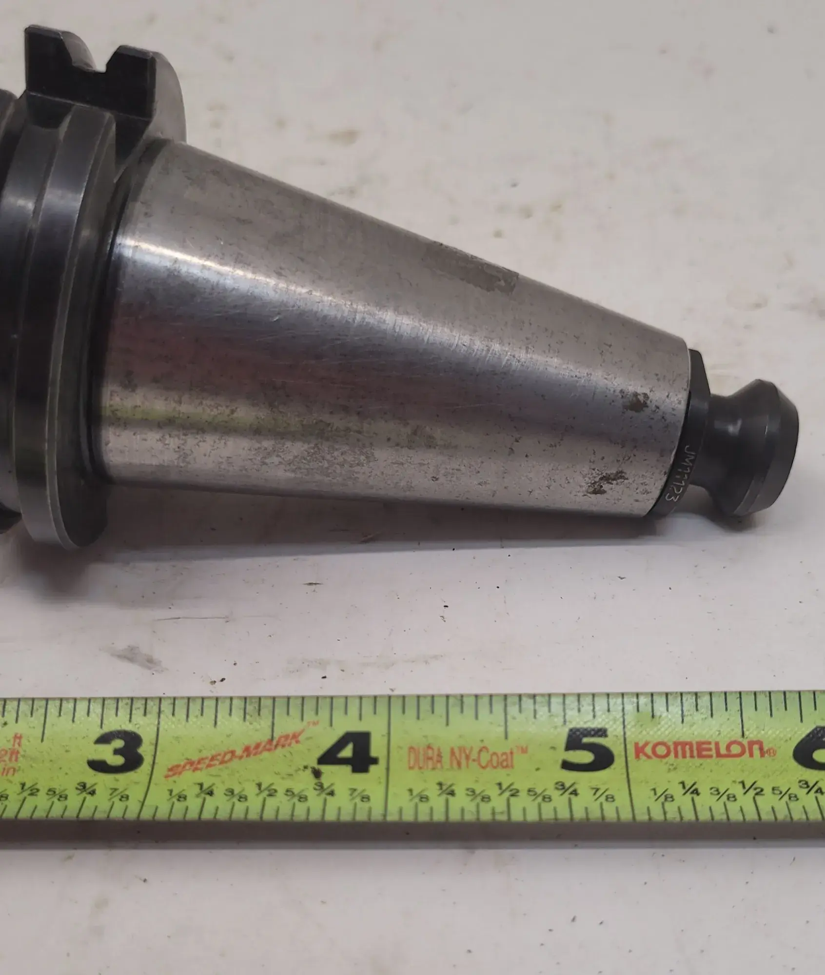 Kennametal #CV40EM050262, CAT 40 end mill holder