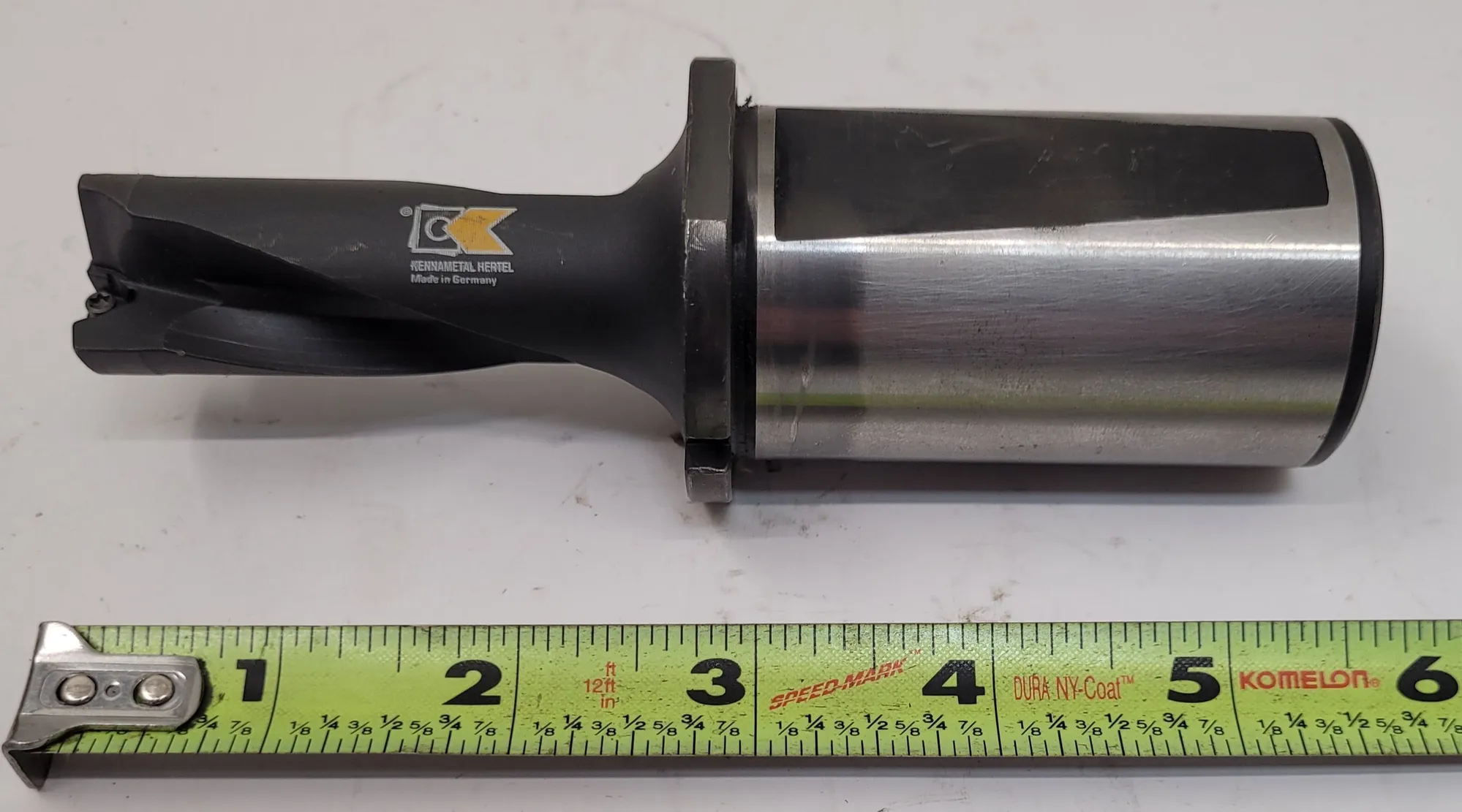 Kennametal Hertel #T3. 71000 R 338D, indexable drill, 1/2" connection, 5-1/2" OAL, 2 flutes