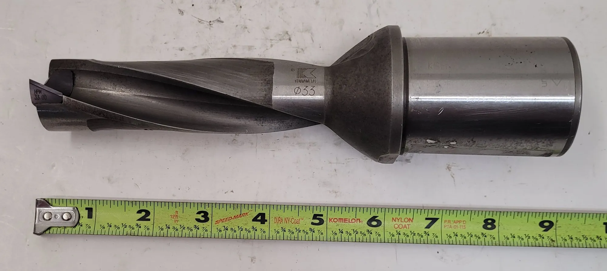 Kennametal #KSEM330R3WD50M, KSEM thru coolant drill