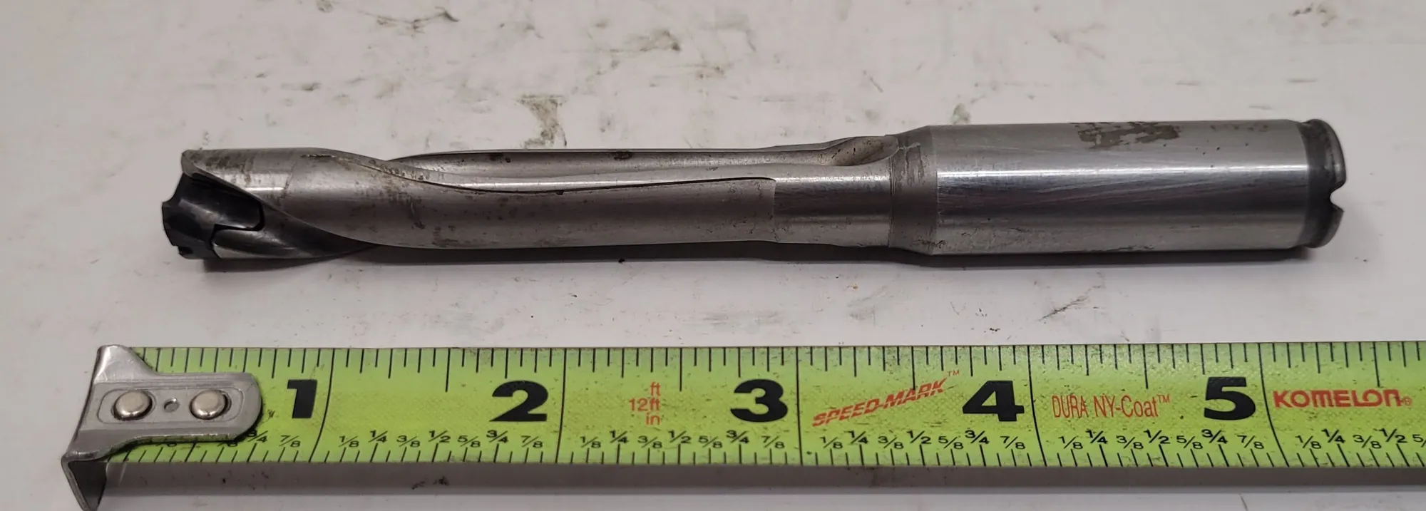 Kennametal #KTIP140R5SS16M, KTIP coolant fed drill, .551" - .570" cut diameter