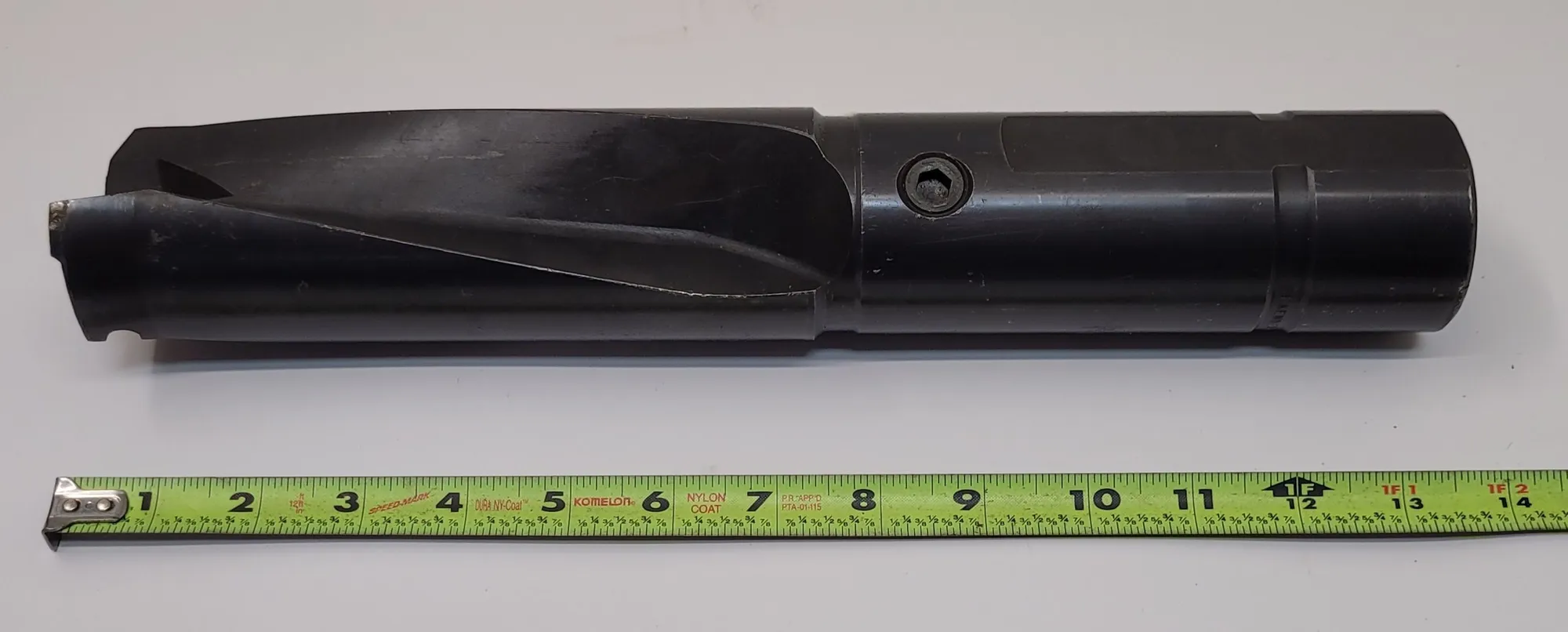 Kennametal Metcut #270-0262, indexable drill, 2.58" cutter diameter, 13.75" OAL, 2 flutes