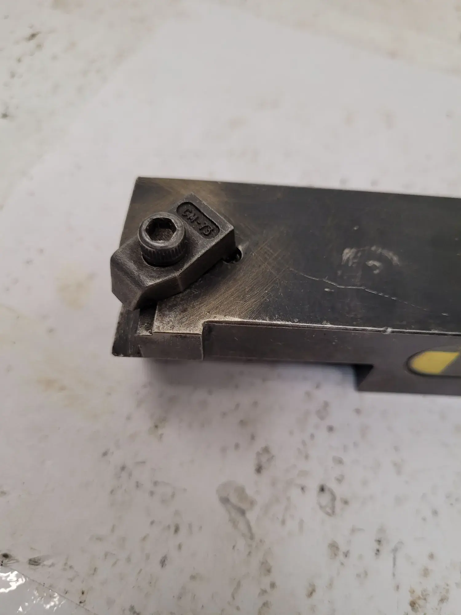 Kennametal #NEL-204D and #NER-204D, tool holders, LOT of 2, 1.25" shank, 6" tool length