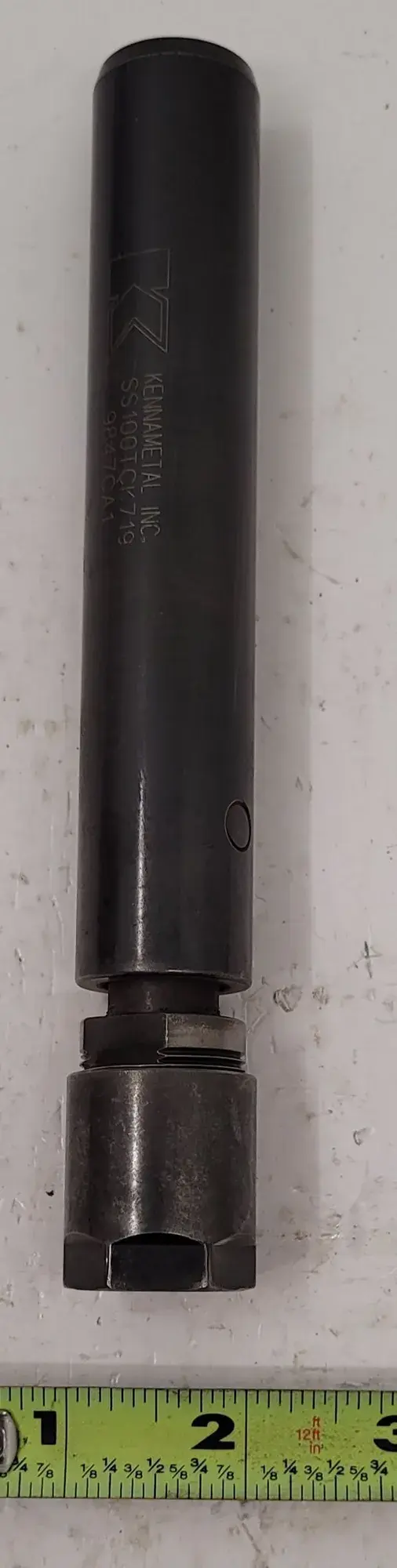 Kennametal #SS100TCK719, extension shafts, LOT of 4