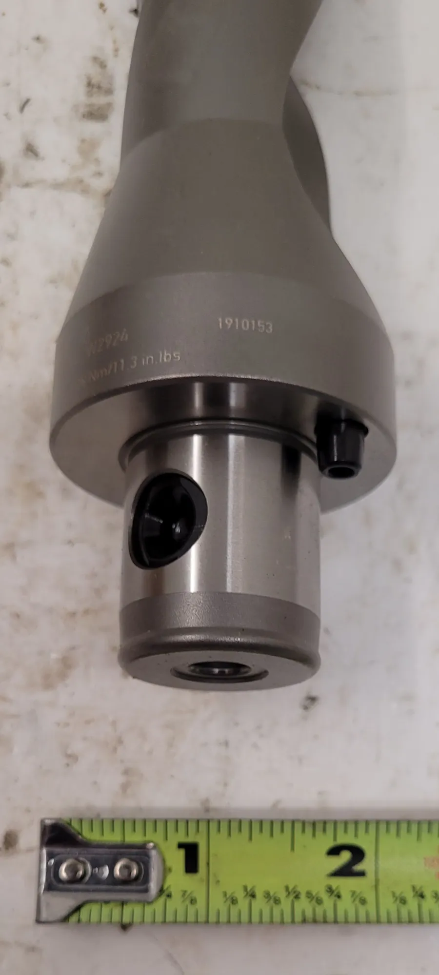 Komet #V30 73651, KUB Trigon indexable drill, 1.4" drill diameter, 28 mm shank, 2 flutes