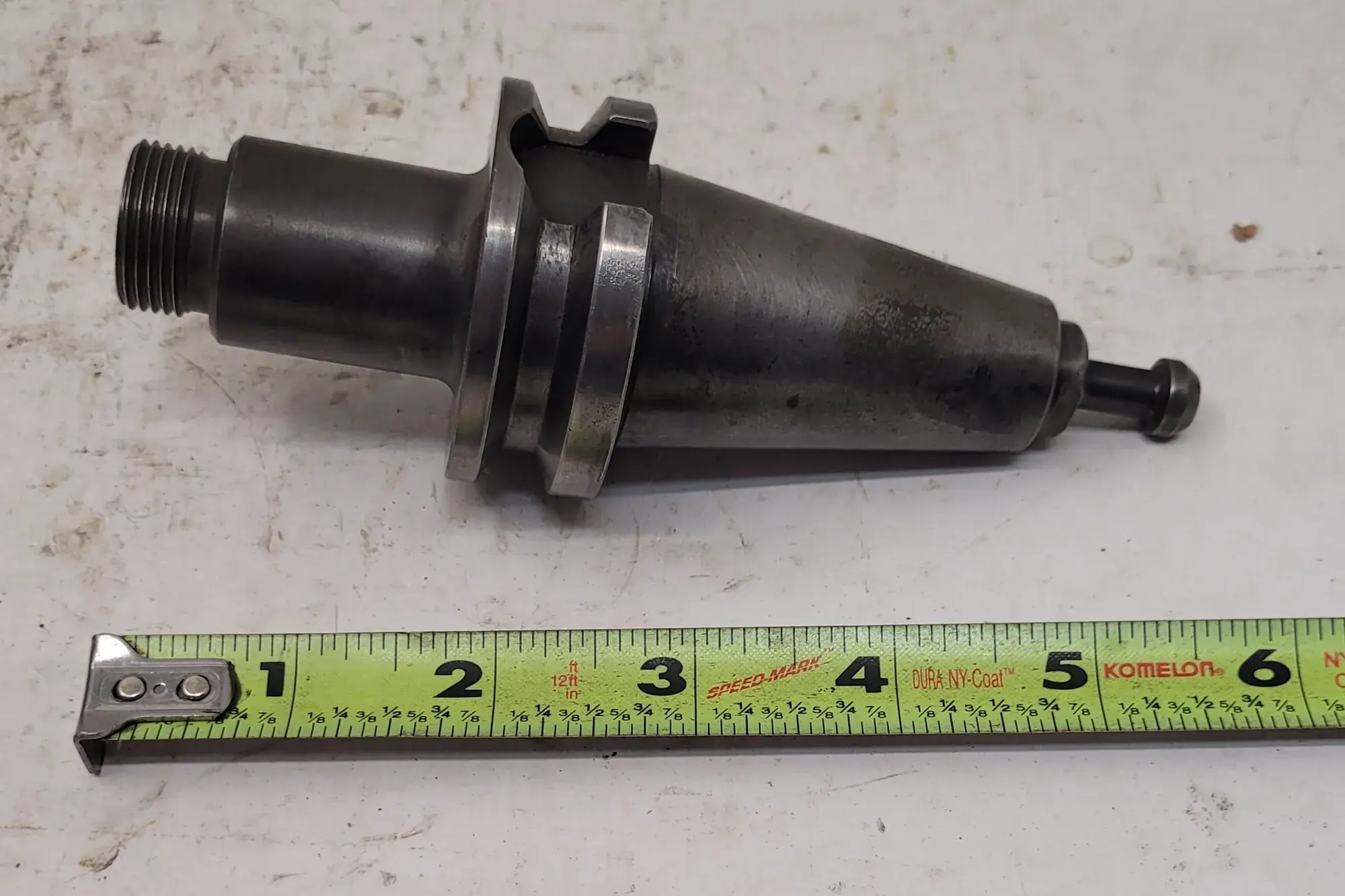 Lyndex, CAT 30 tool holder, 16 mm bore, 27 mm body diameter, 2.5" projection