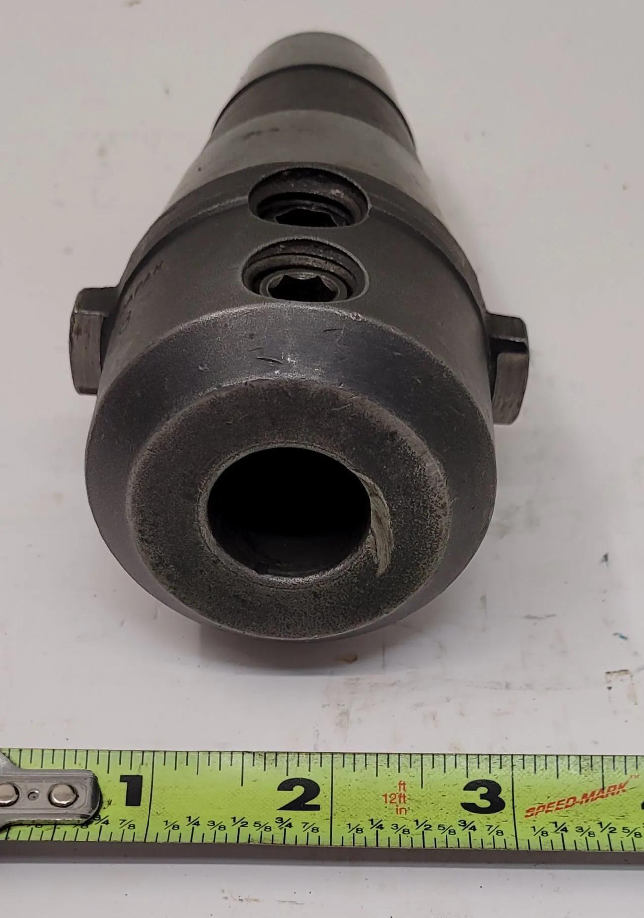 Nikken #EC45-7/8, CAT 45 end mill holder, 7/8" bore, 5-1/4" OAL