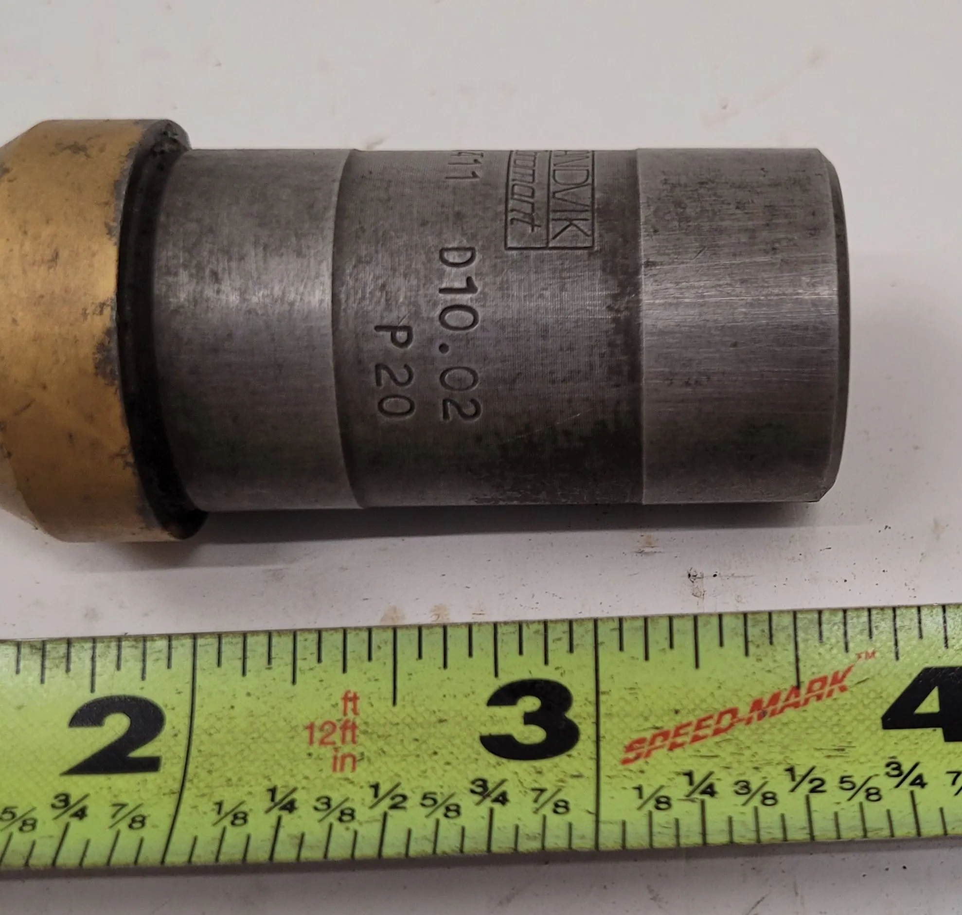 Sandvik Coromant #440267R411, carbide tipped drill, 3/8" diameter, 1" shank