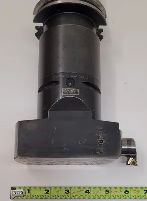 Sandvik Coromant #C8-R825C-AAI 077A, CoroBore boring head, w/Big Daishowa CAT 50 holder