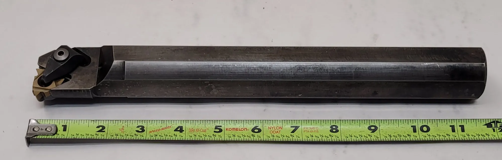 Seco #CNR0015012-27AHD, boring bar, 12" OAL, coolant thru