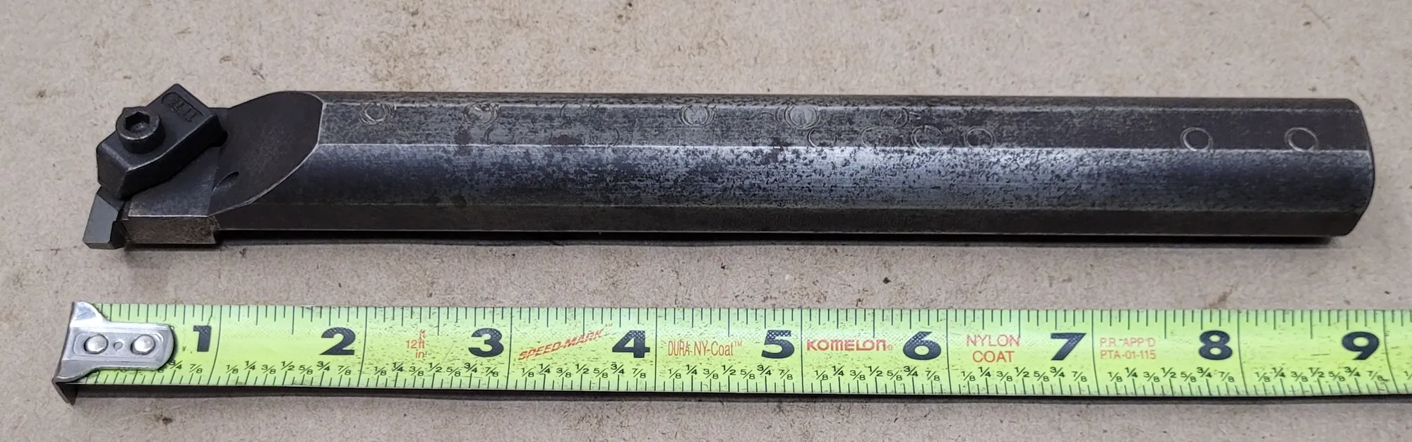 Tool-Flo #A16-FLER3, boring bar, 1.000" shank, right hand, threading and grooving