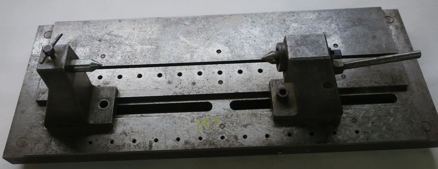 Wallace, precision bench center, 10" x 6"