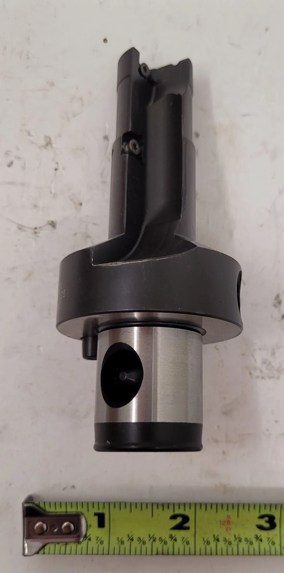 Walter #B3073-400129, stepped chamfering insert coolant drill mill, 23 mm diameter
