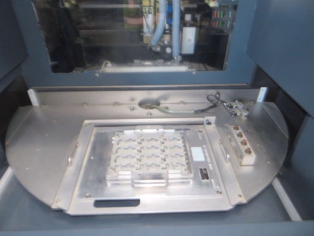 ASYS #Divisio-2000-Ergo, PCB depaneling system, 18-1/8" x 14-3/16" max. panel, 2000 mm/s axis speed, 220 V.
