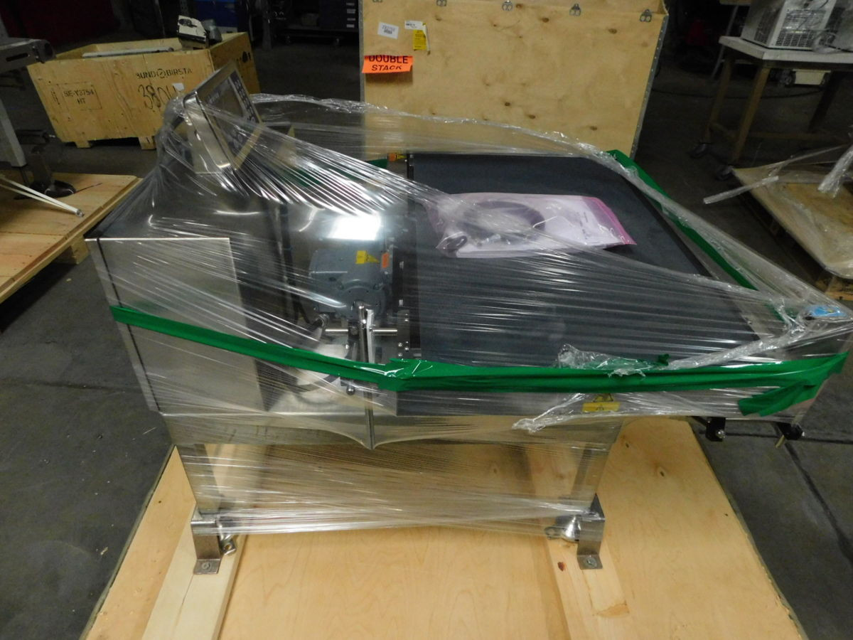 Mettler Toledo #ICS469D-LB60, conveyor scale system, 5.7" color display, stainless steel IP69K terminal, 460