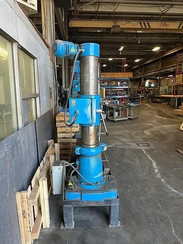 3' -8.3" Darbert #TF-900S, radial arm drill, 1-1/2" drilling capacity, #4MT, 88-1500 RPM, 8-1/4" spindle