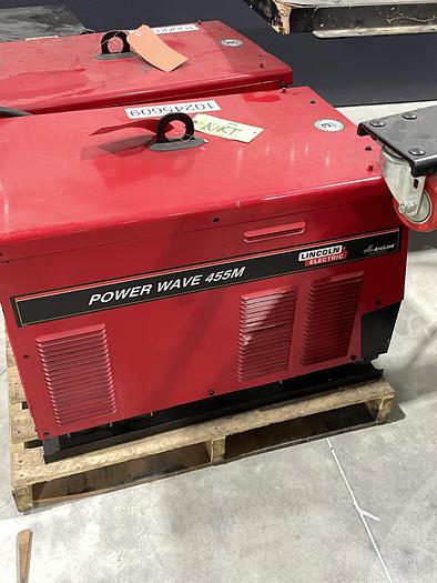 Lincoln #Power-Wave-455M, MIG welder, 450 Amp, 570 Amp max., 208-575 V., waveform control, ArcLink (2