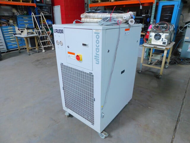 6.8 Ton, Lauda #UC-0240SP, air cooled recirculating chiller, 24 KW, 480 V., 3 Ph.