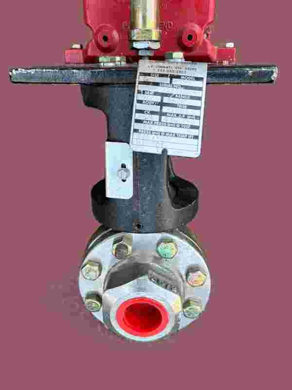 Jordon/honeywell 1" Jordon #33, sliding gate valve Boiler feedwater control With Honeywell motor. - 316