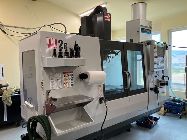 Haas #TM-2P, high speed CNC vertical machining center, 10 automatic tool changer, 40" X, 16" Y, 16" Z, 10000