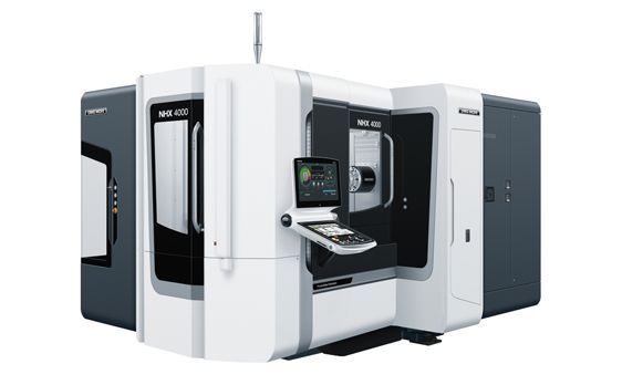 DMG Mori Seiki #NHX-4000, CNC horizontal machining center, 60 automatic tool changer, 22" X, 22" Y, 26" Z