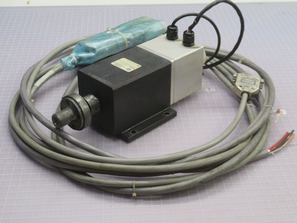 Aerotech #ASR1000-10-MS-RE2048AS-MP, Vacuum Valve Linear Actuator, 3/8" Travel, 8 mm/S Speed, 200 N Force