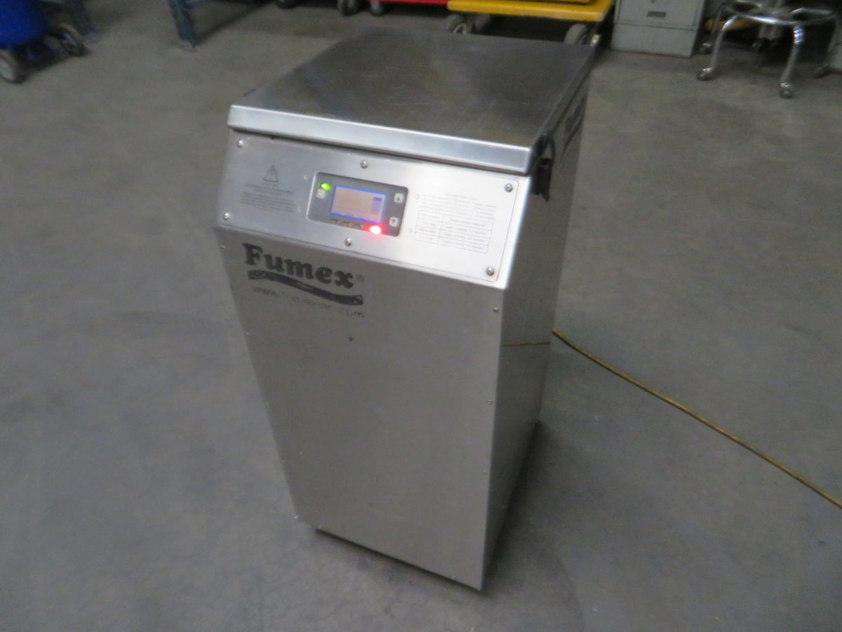 Fumex #FA2SSD, High Efficiency Dust Collector and Fume Extractor, 120 V., 1 Ph., AS IS
