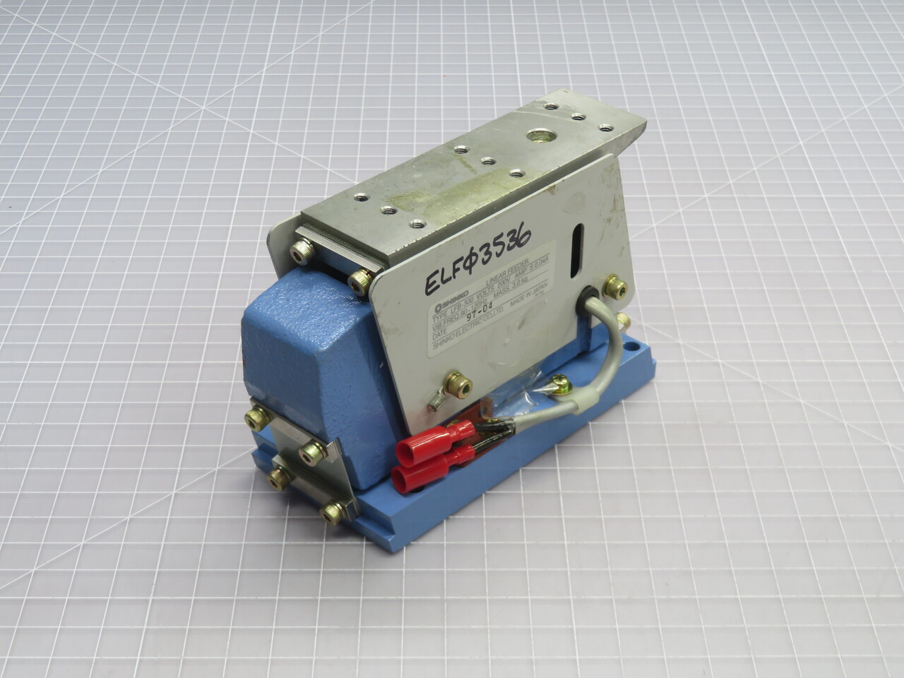 Shinko #LFB-300, Electromagnetic Linear Feeder Drive Unit