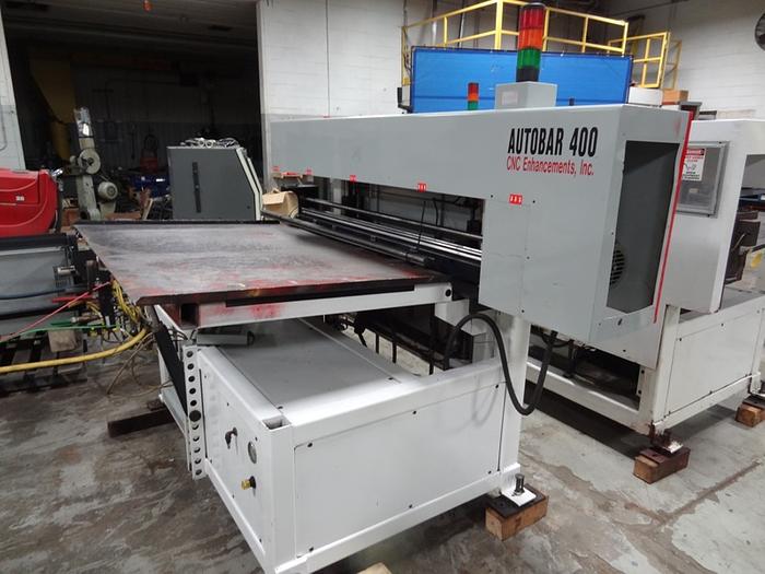 CNC Enhancements Autobar #400, Bar Feeder, 1/4" to 4" diameter, 60" Bar Length, 1996