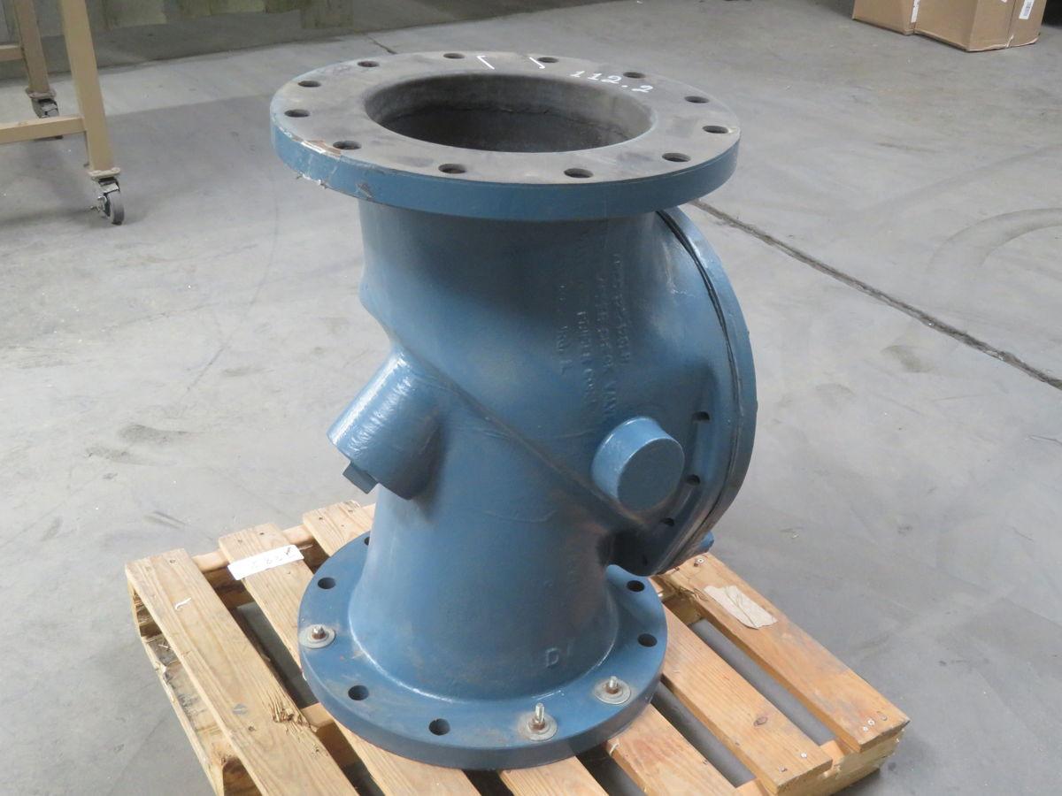 12" Apco #126LB, Swing Check Valve, Rubber Flapper, Cast/Ductile Iron Body, Flanged, 175 PSI. CWP