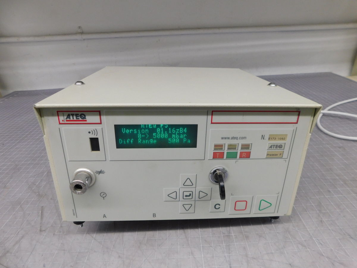 ATEQ Premier F, Air Leak Detector, 120 V., 1 Ph., AS IS
