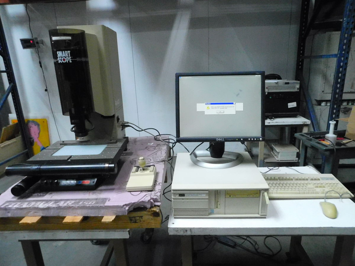 OGP Smart Machine Tool Scope, Video Measuring and Inspection System, 120 V., 1 Ph.