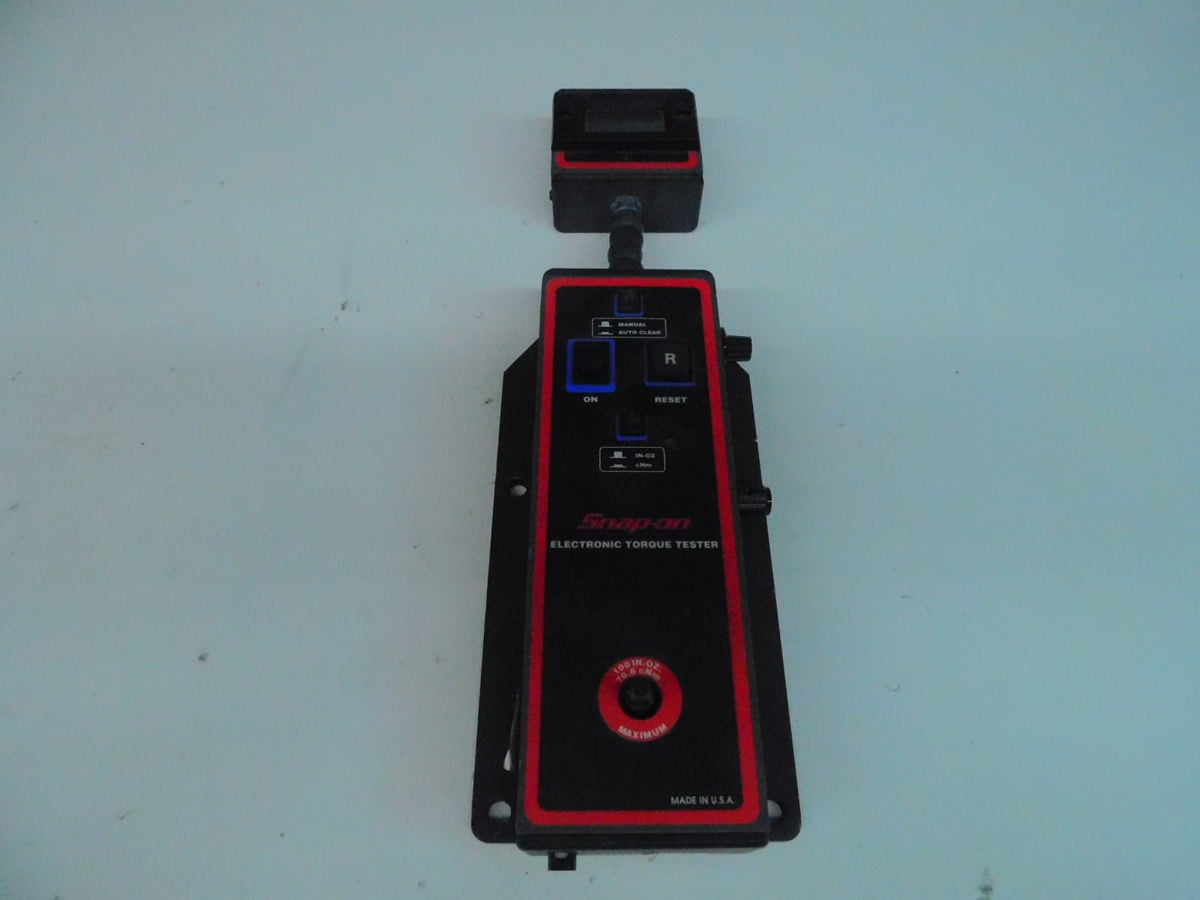 Snap-On #QC1ETT10, Electronic Torque Tester, 10-100 in-oz.