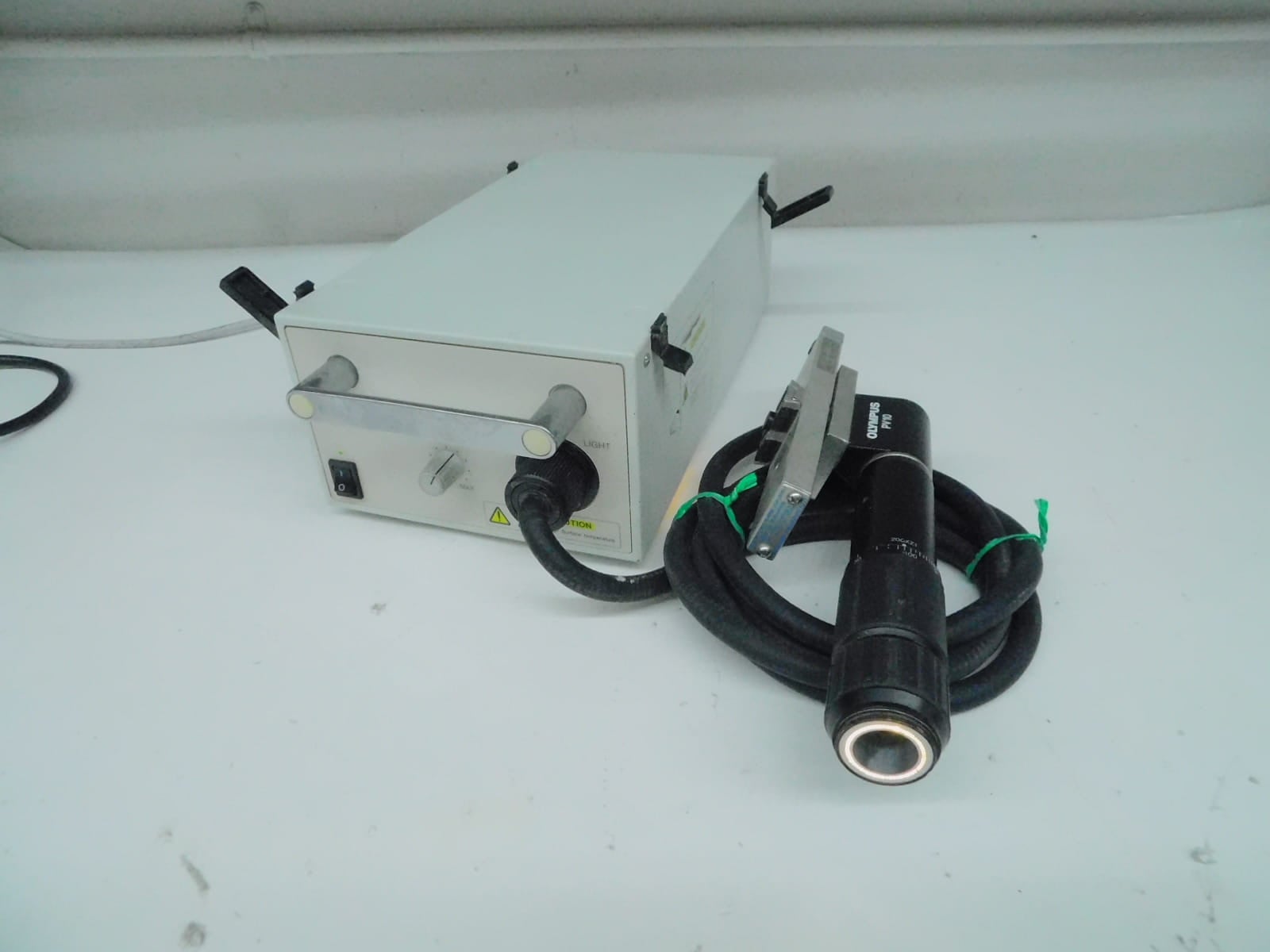Olympus #PV10, CCD Borescope Endoscope Camera, PV10-PS Illuminator, 200XZ1 Lens