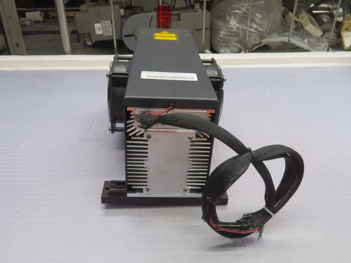 Synrad #FSV30SFG, Sealed CO2 Laser, 30 width, 10.6 Micron, 1.5 mm Beam Diameter, 3.5 MRAD Divergence