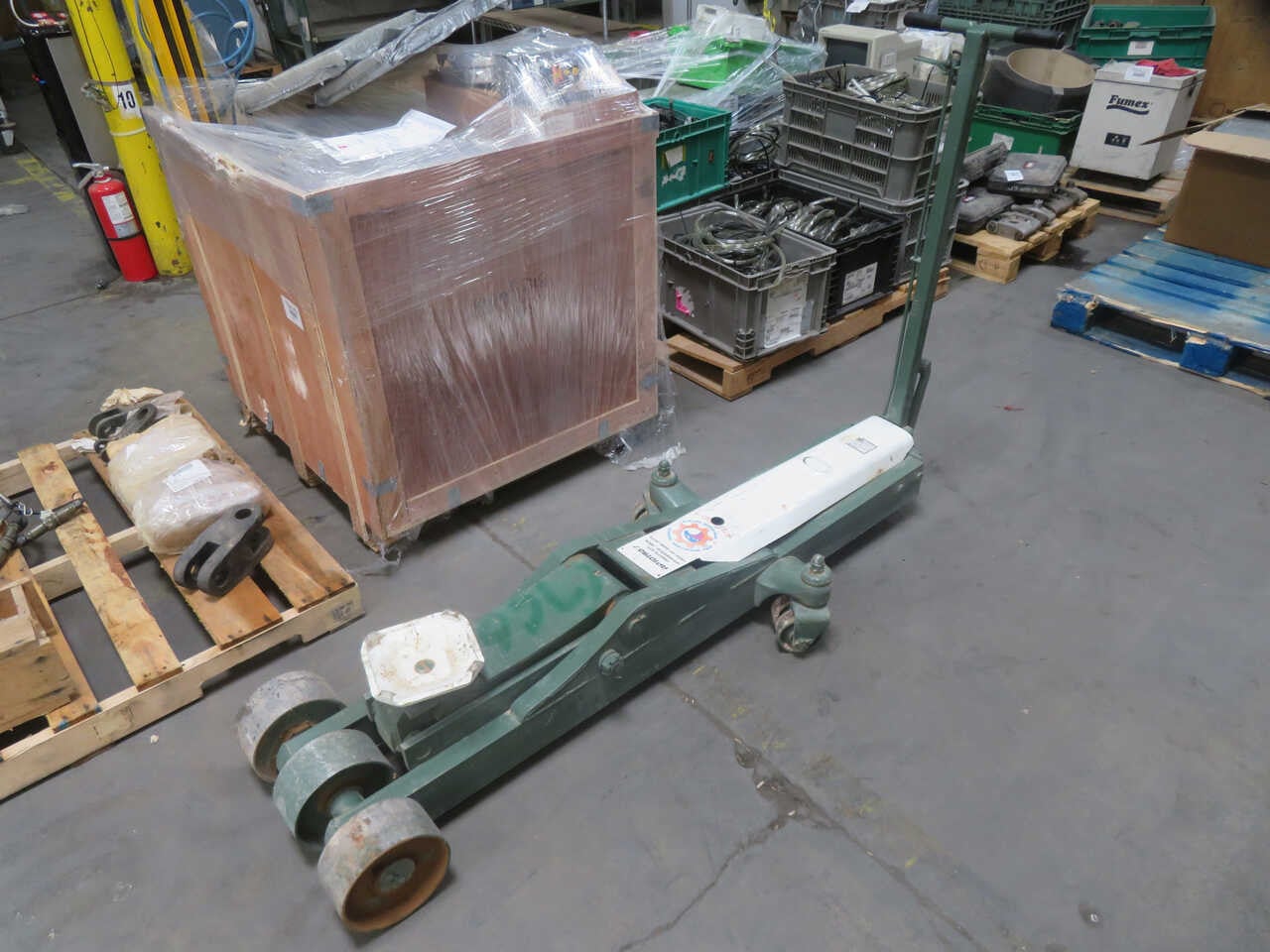 20 Ton, GMS Industrial Supply #AP101987, Hydraulic Floor Jack