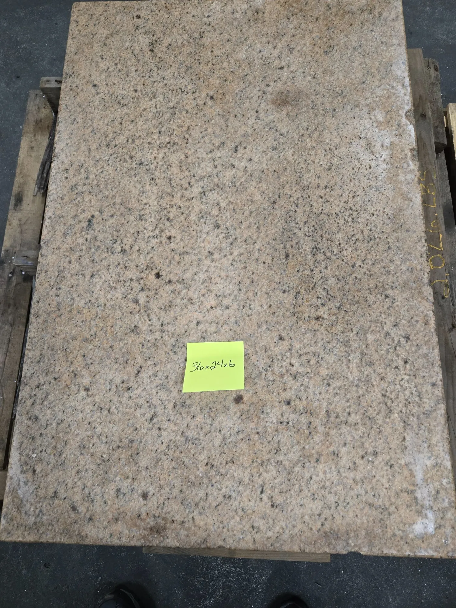 3 6" x 24" x 6" Starrett, Toolroom Granite Surface Plate, Grade B