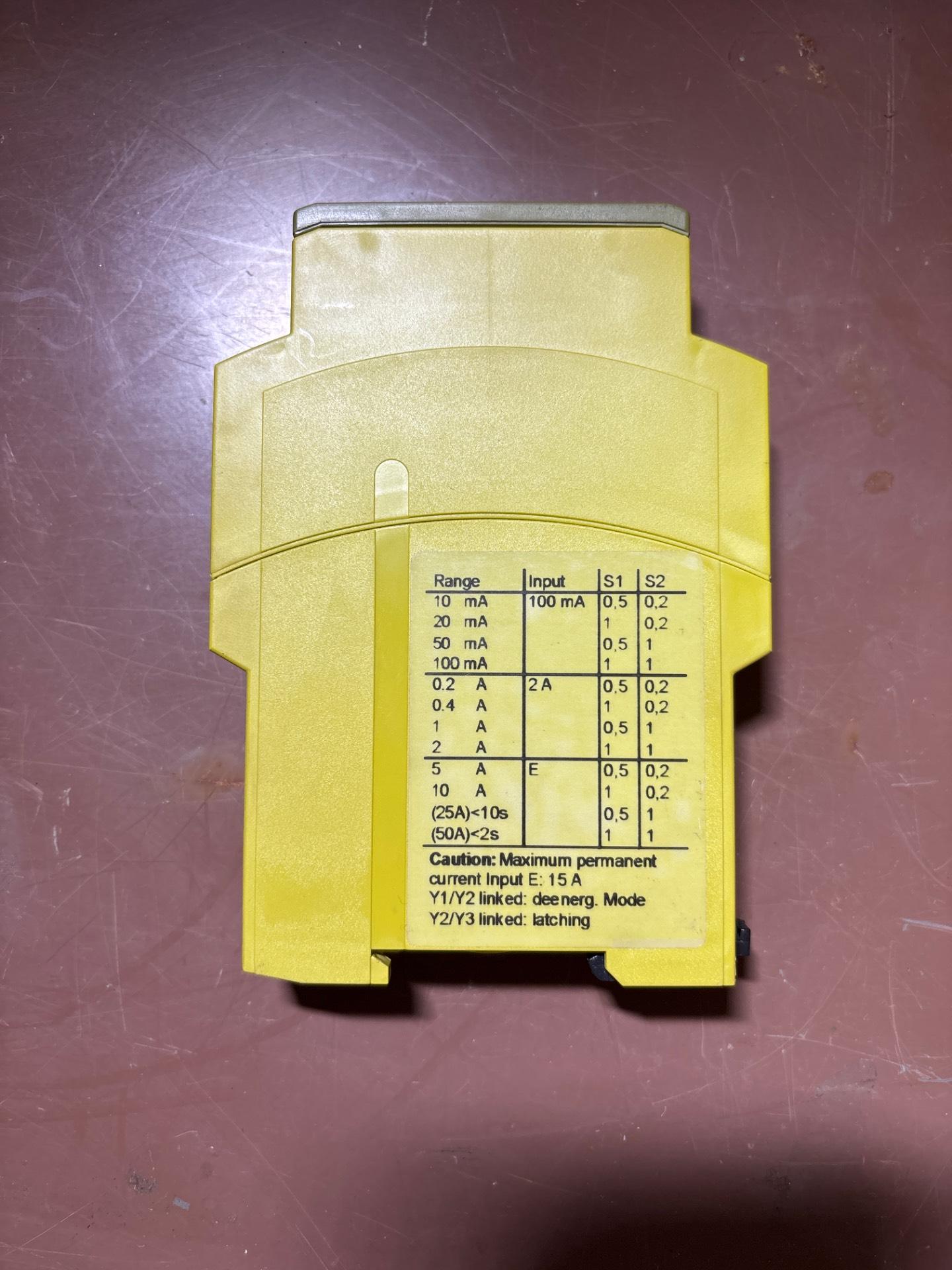 Pilz #S1IM-24VDC-IM-0.01-15-A-UP, Safety Relay, 24 Volts DC, 1 W