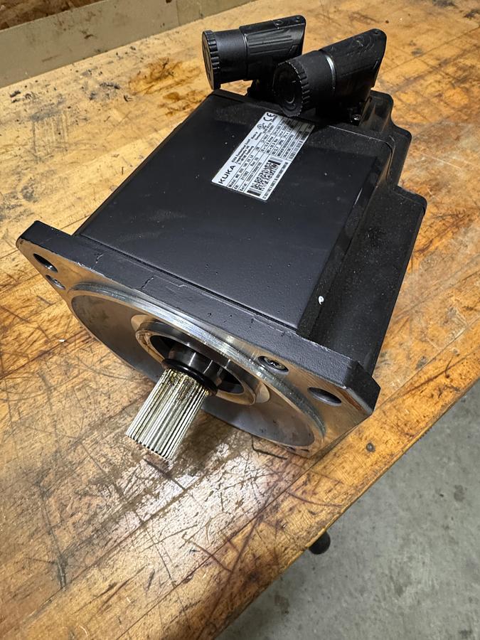 5.8 kW KUKA #ME-320-190-25-L0, AC Servo Motor, Encoder, Brake, 22 kg