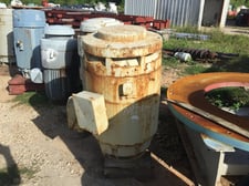 150 HP 1775 RPM General Electric, Frame 445HP16, ODP, VSS, vertical solid shaft, 460 Volts