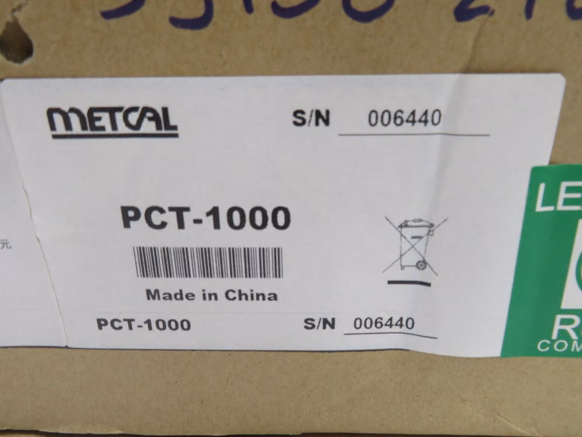 Metcal #PCT-1000, Digital Soldering Preheater, 1.2 kW, 400&deg; C Max, 9" x 9" Heating Area, 100-240 V.
