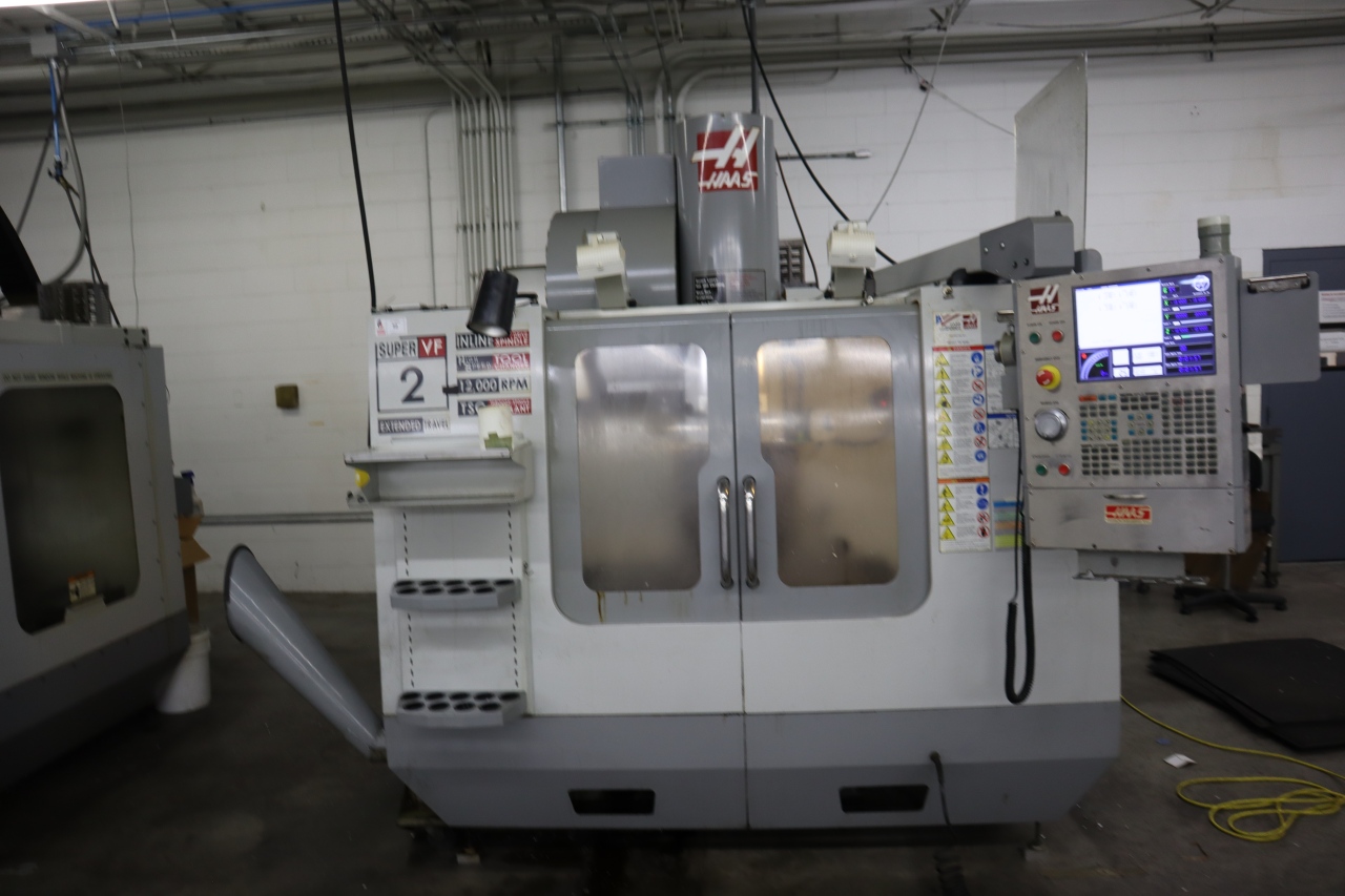 Haas #VF-2SSYT, CNC vertical machining center, 24 automatic tool changer, 30" X, 20" Y, 25" Z, 12,000 RPM