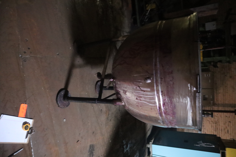 Stainless Steel Jacketed Process Tank, 33" tank height x 44" diameter