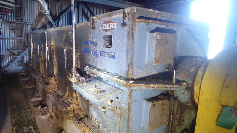 French Oil Mill Machinery, Dewatering Screw Press, stainless steel, 1995