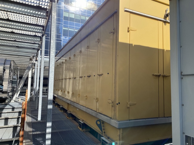 8000 Amps, ASCO #8000A, Paralleling Switchgear, containerized, 480/277 Volt, (4) generator sections, Siemens